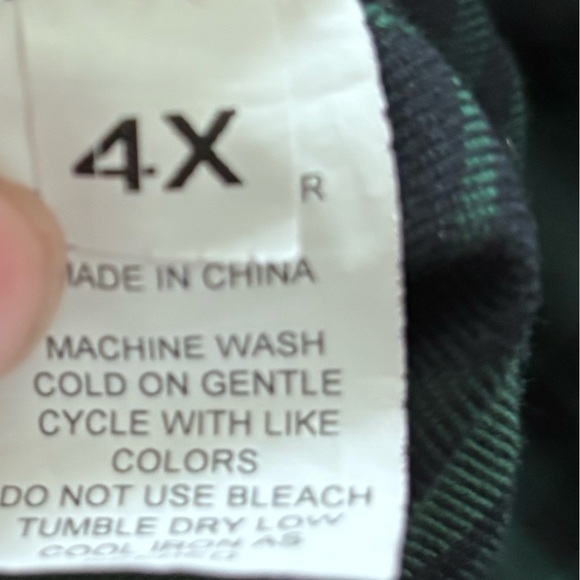 HDE Green & Black Plaid Skater Skirt Women’s Plus 4X - Picture 7 of 7